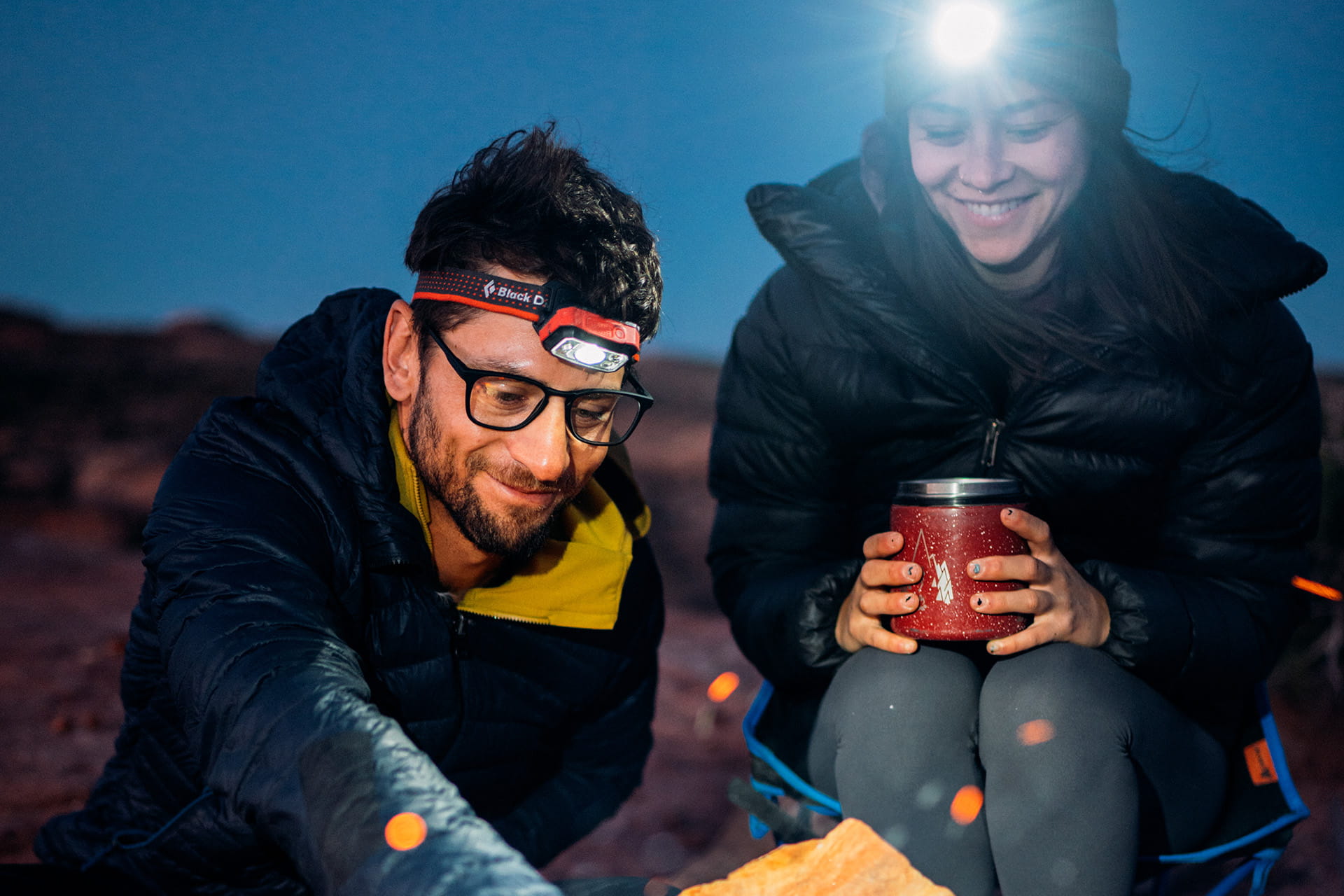 Campers wearing Cade prescription eyeglasses
