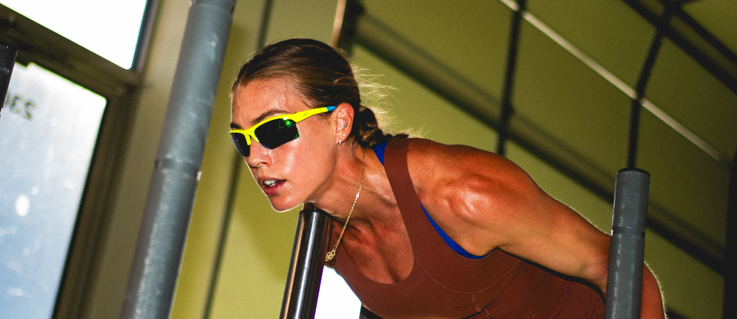 Colleen Quigley wearing TL-1 Sunglasses