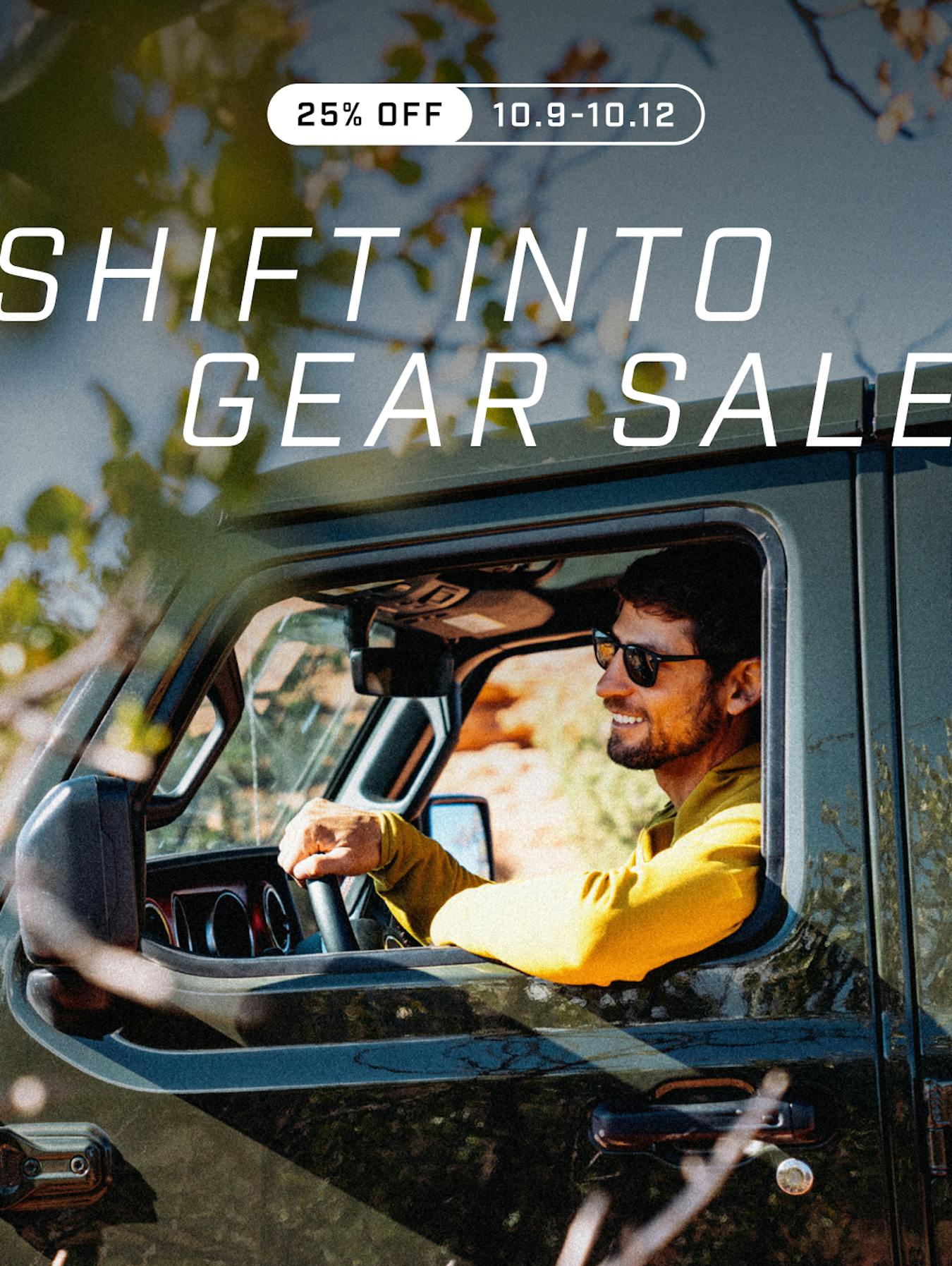 Shift into gear sale