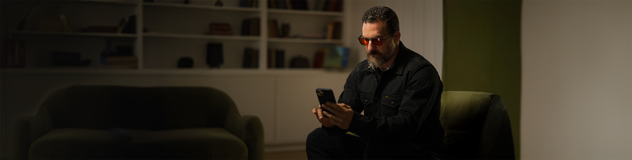 ROKA red lens glasses