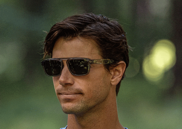 Man wearing Estacado Sunglasses