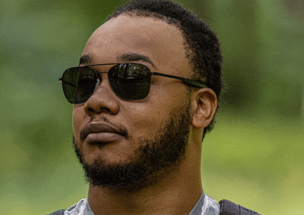 Man wearing Falcon XL Sunglasses