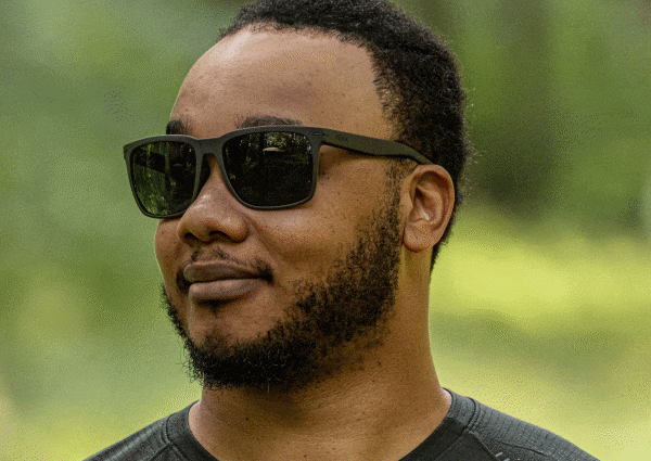 Man wearing Barton XL Sunglasses