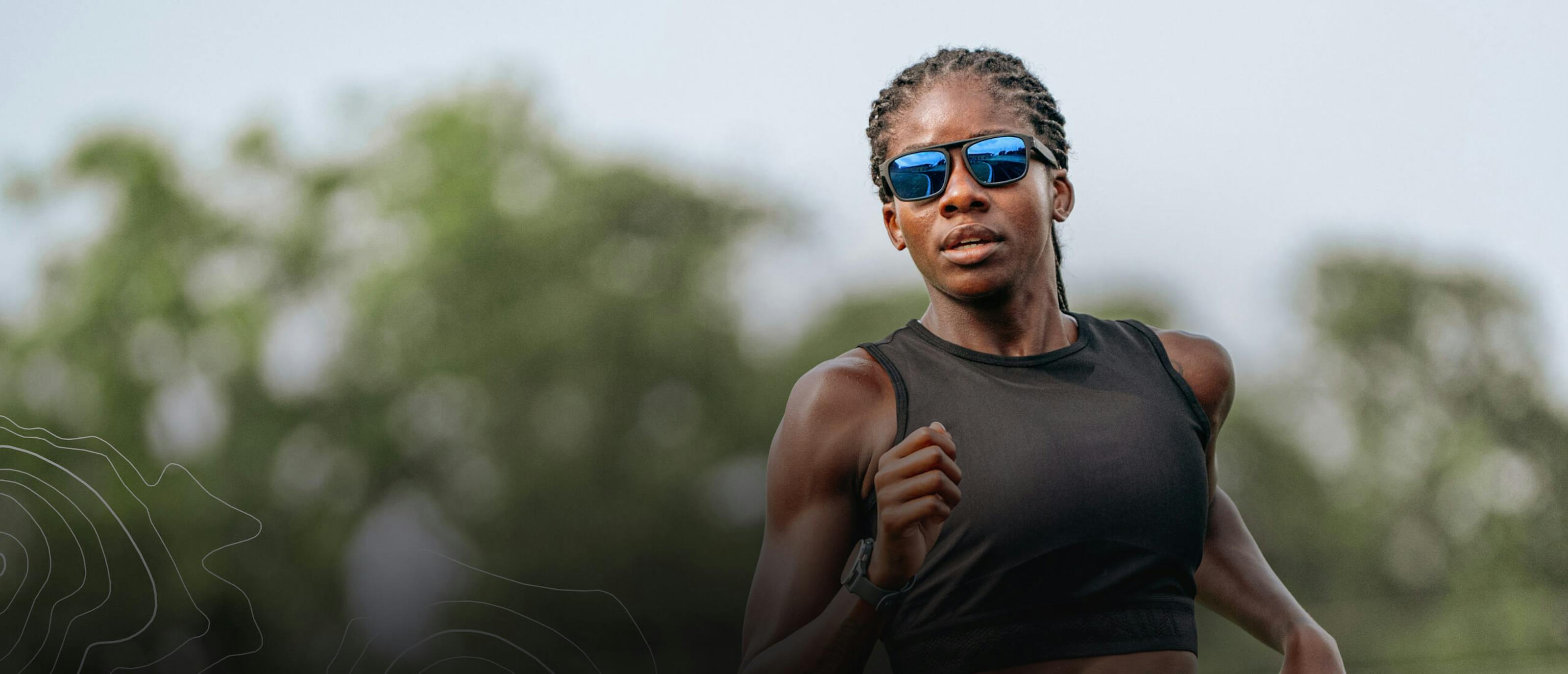 Woman in Estacado Sunglasses