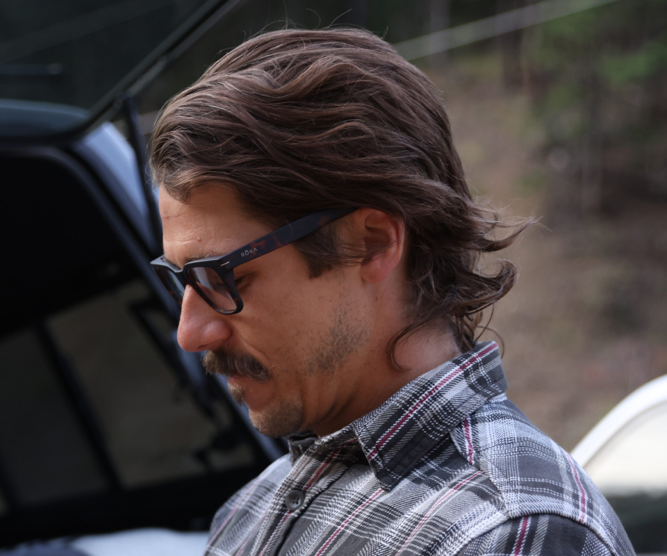 Man in Lockhart eyeglasses