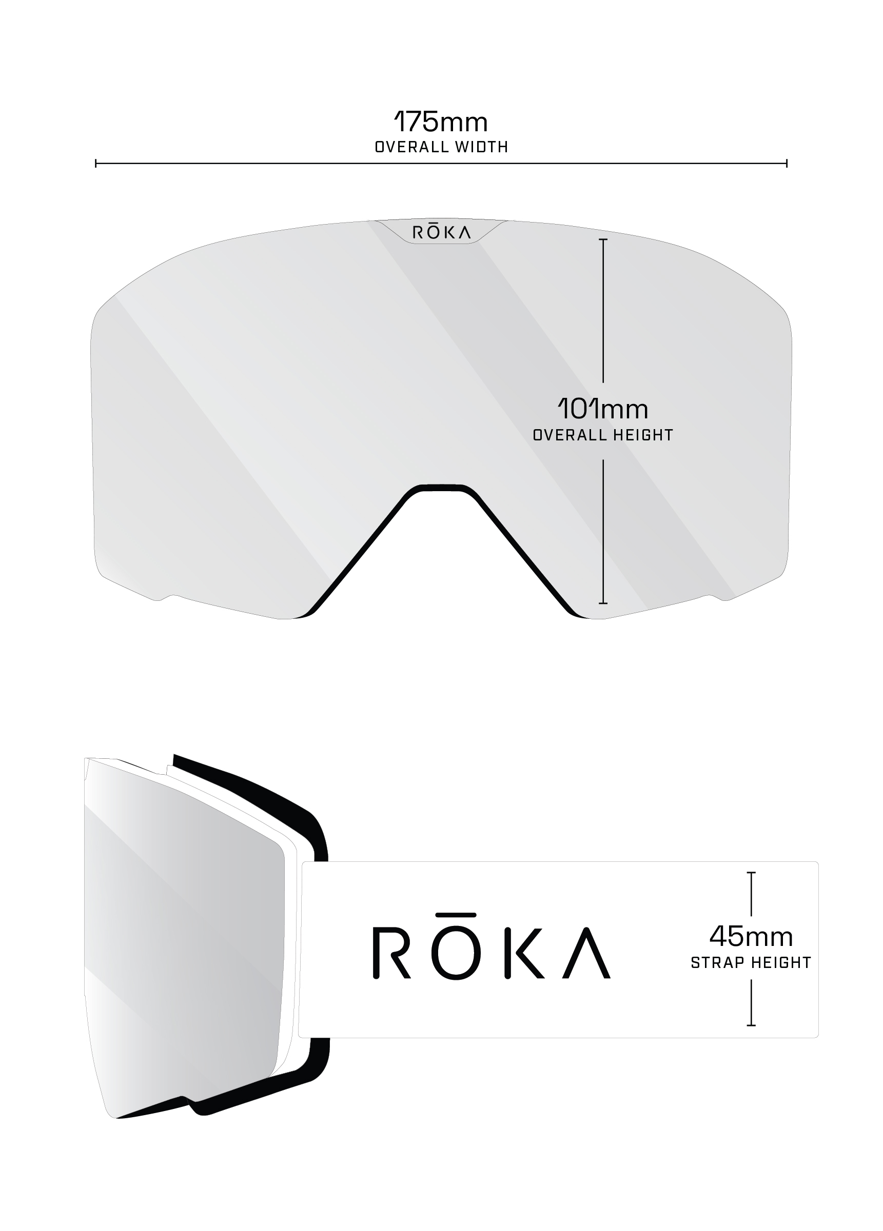 Niseko Snow Goggles | Performance-Grade Cylindrical Goggles | ROKA