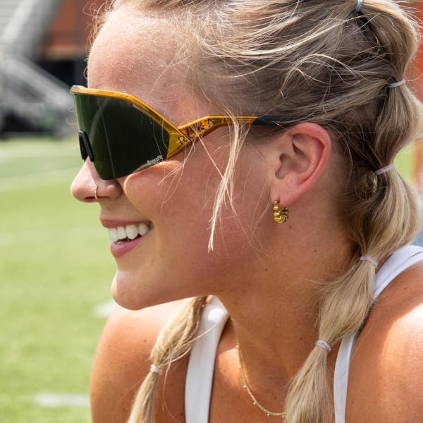 Woman smiling in Matador AIR sunglasses