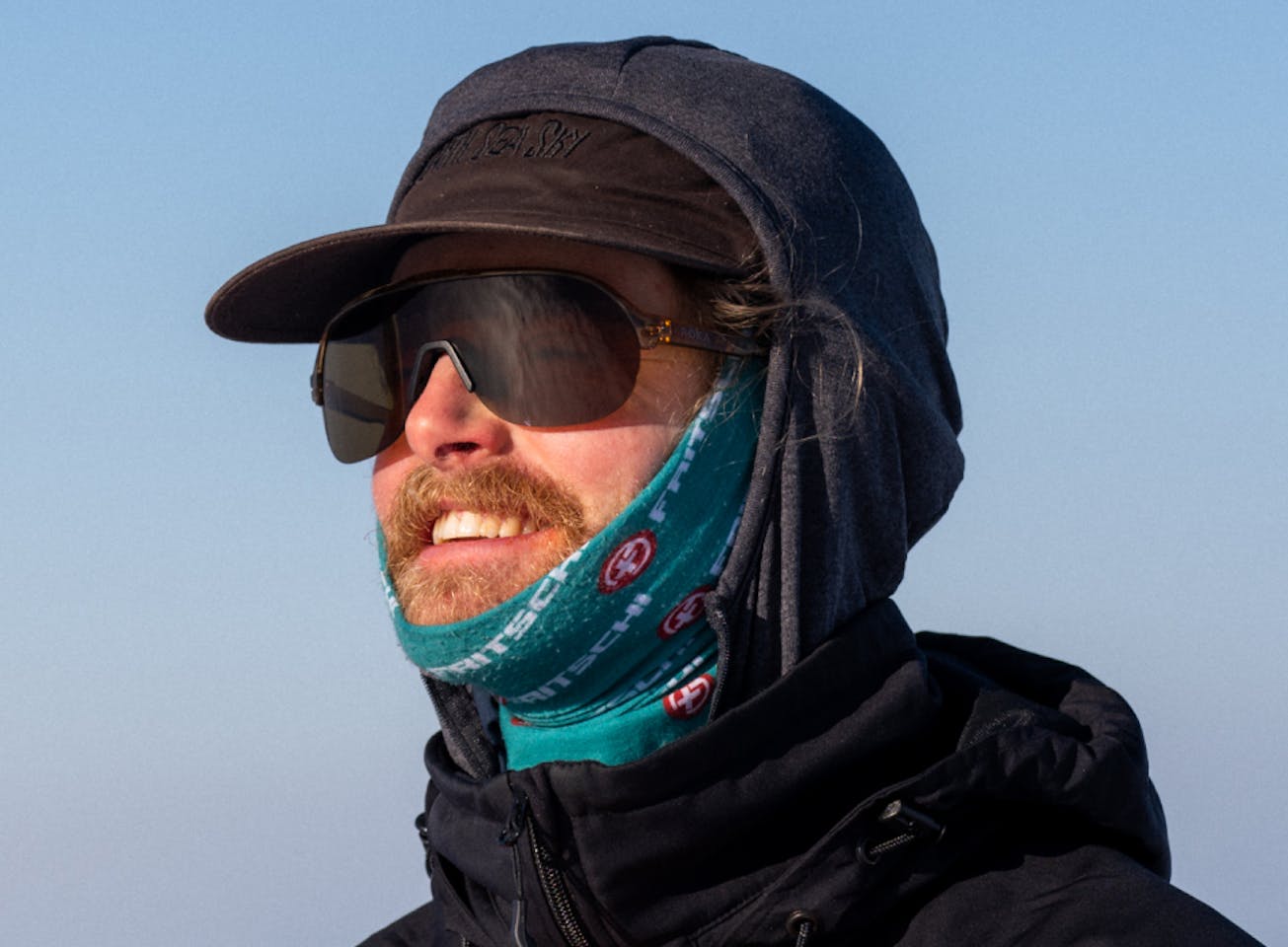 Man wearing San Remo Air sunglasses