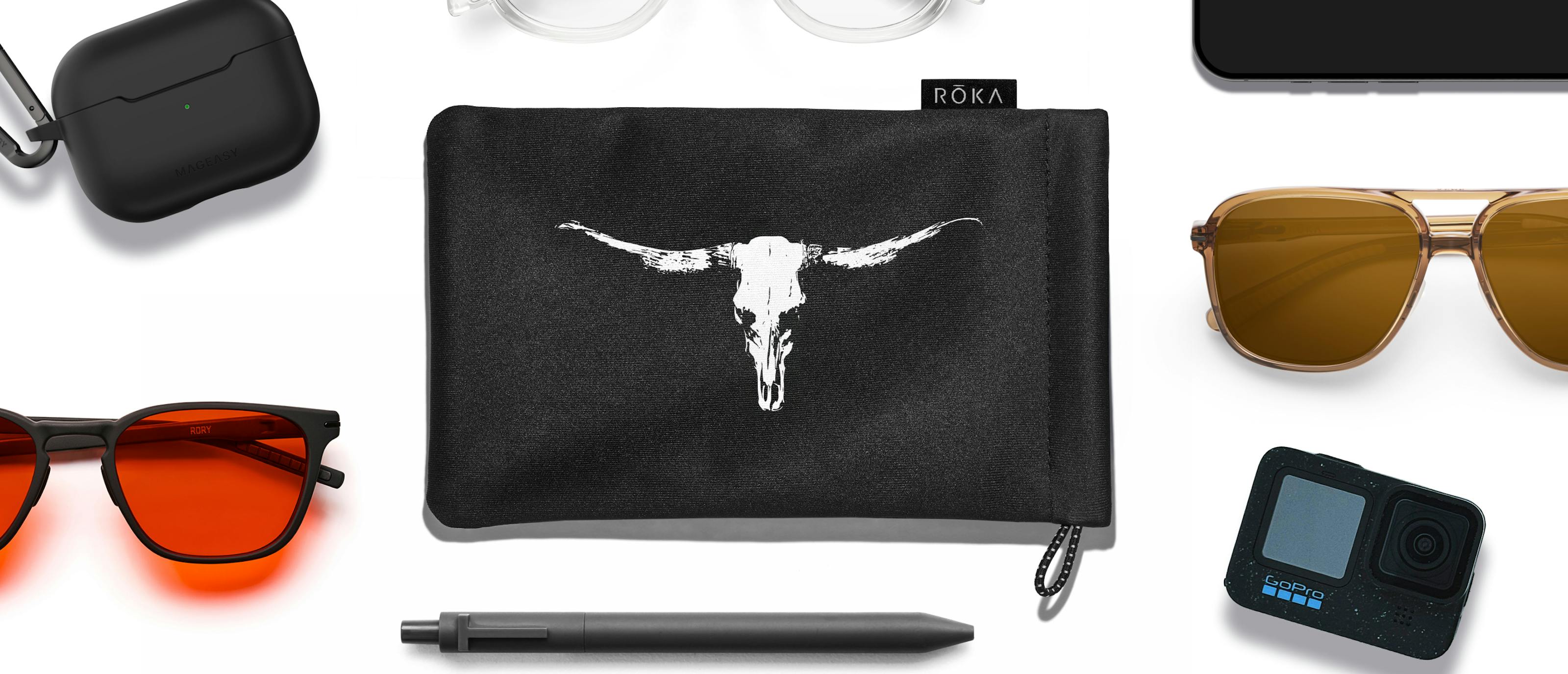 Longhorn bag and accessories