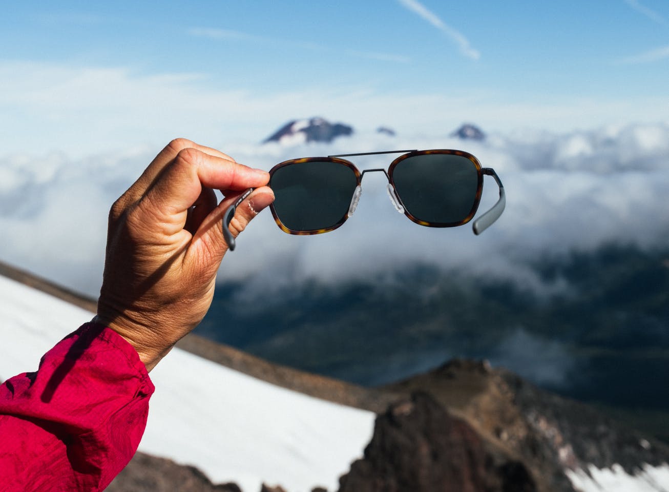 Falcon Fusion Sunglasses view at mountains
