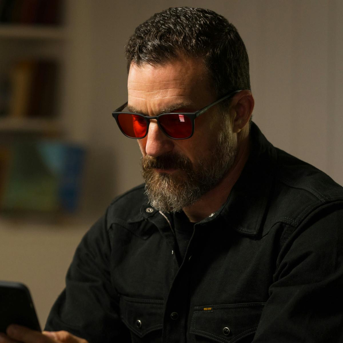 Huberman in Wind Down Glasses