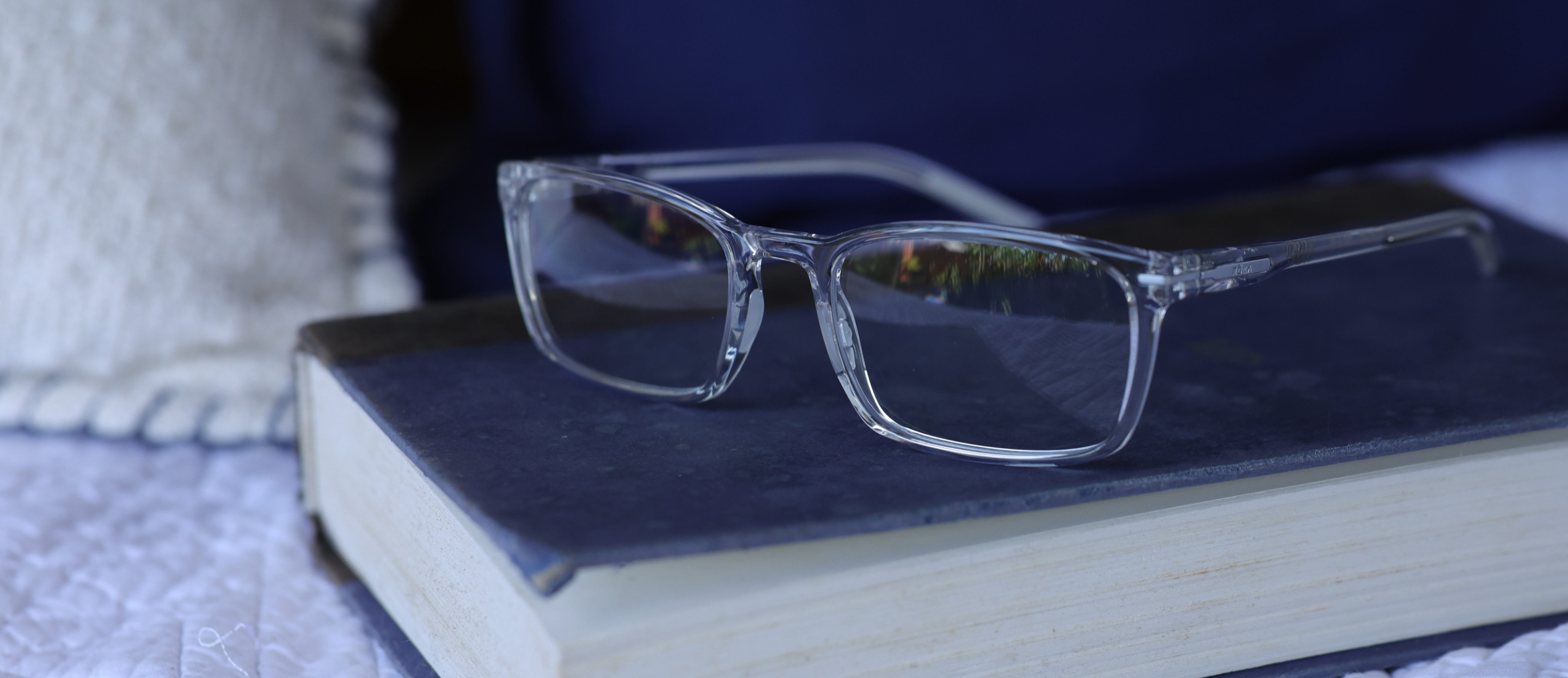 Palmer Eyeglasses and book