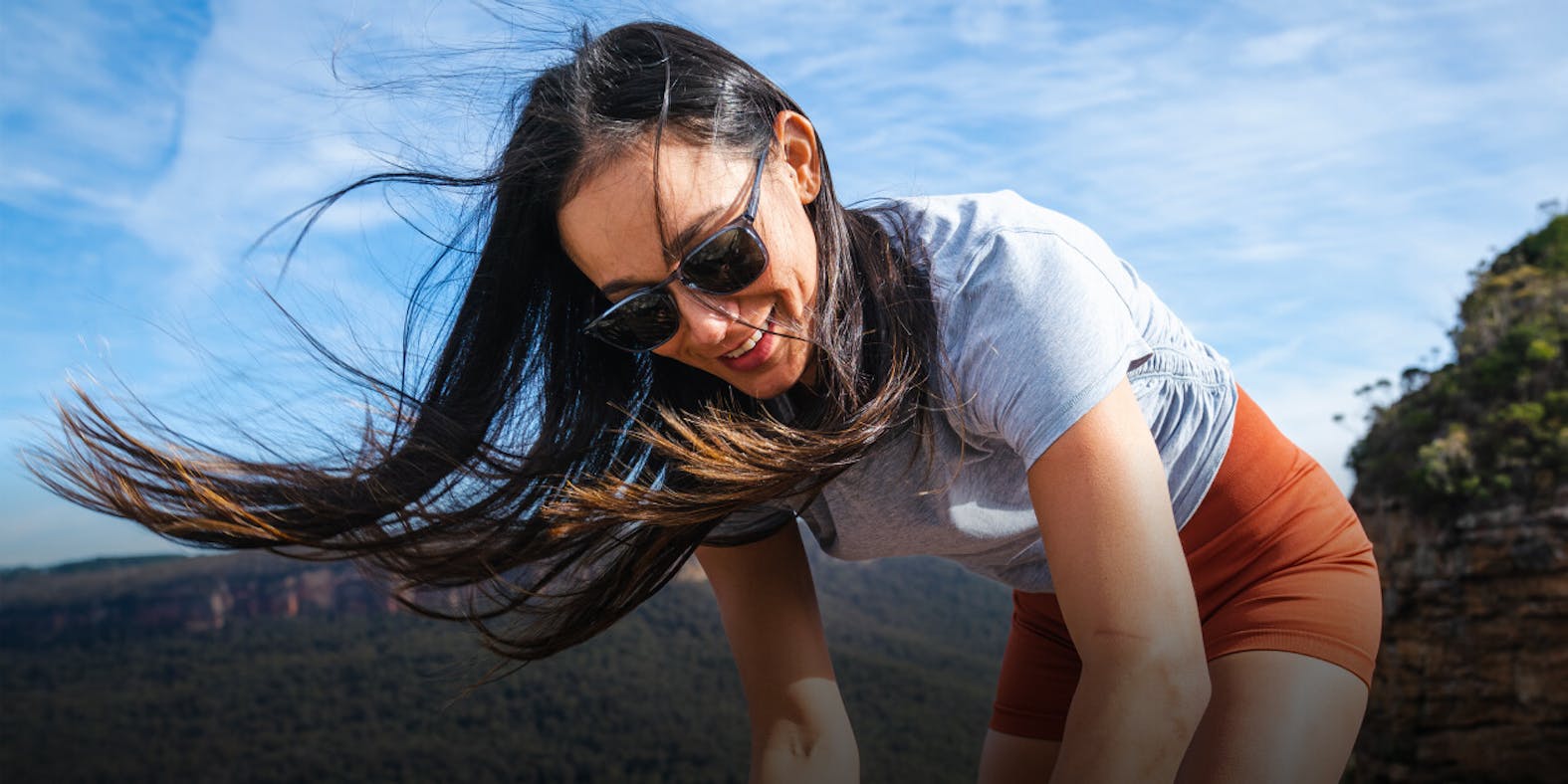 Woman in ROKA sunglasses