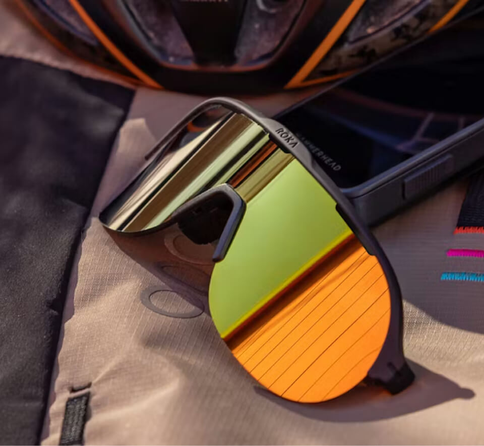 ROKA gold sunglasses
