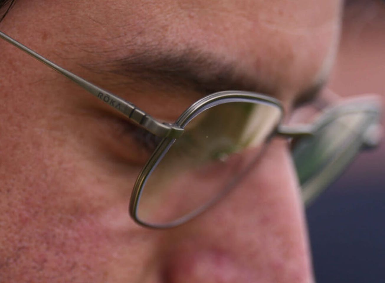 Man in Lyno Eyeglasses