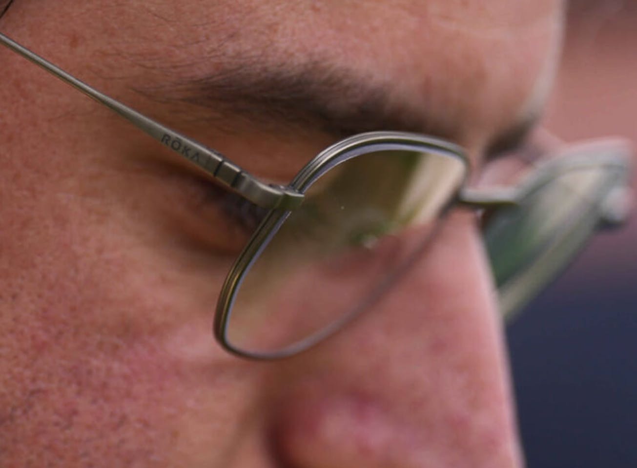 Man in Lyno Eyeglasses