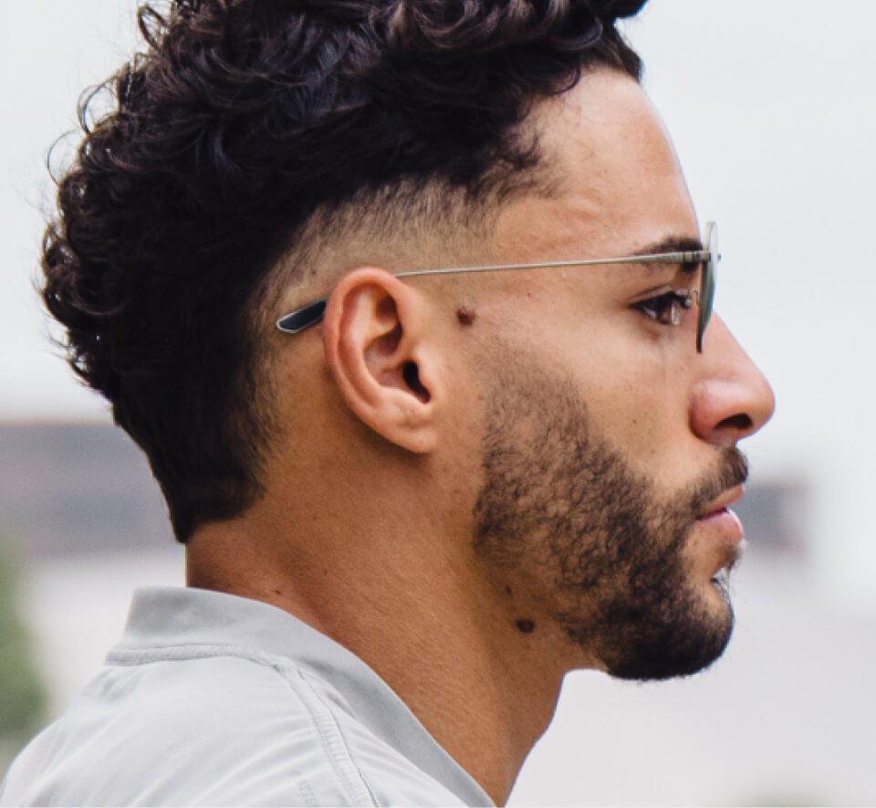 Man in Lyno Eyeglasses