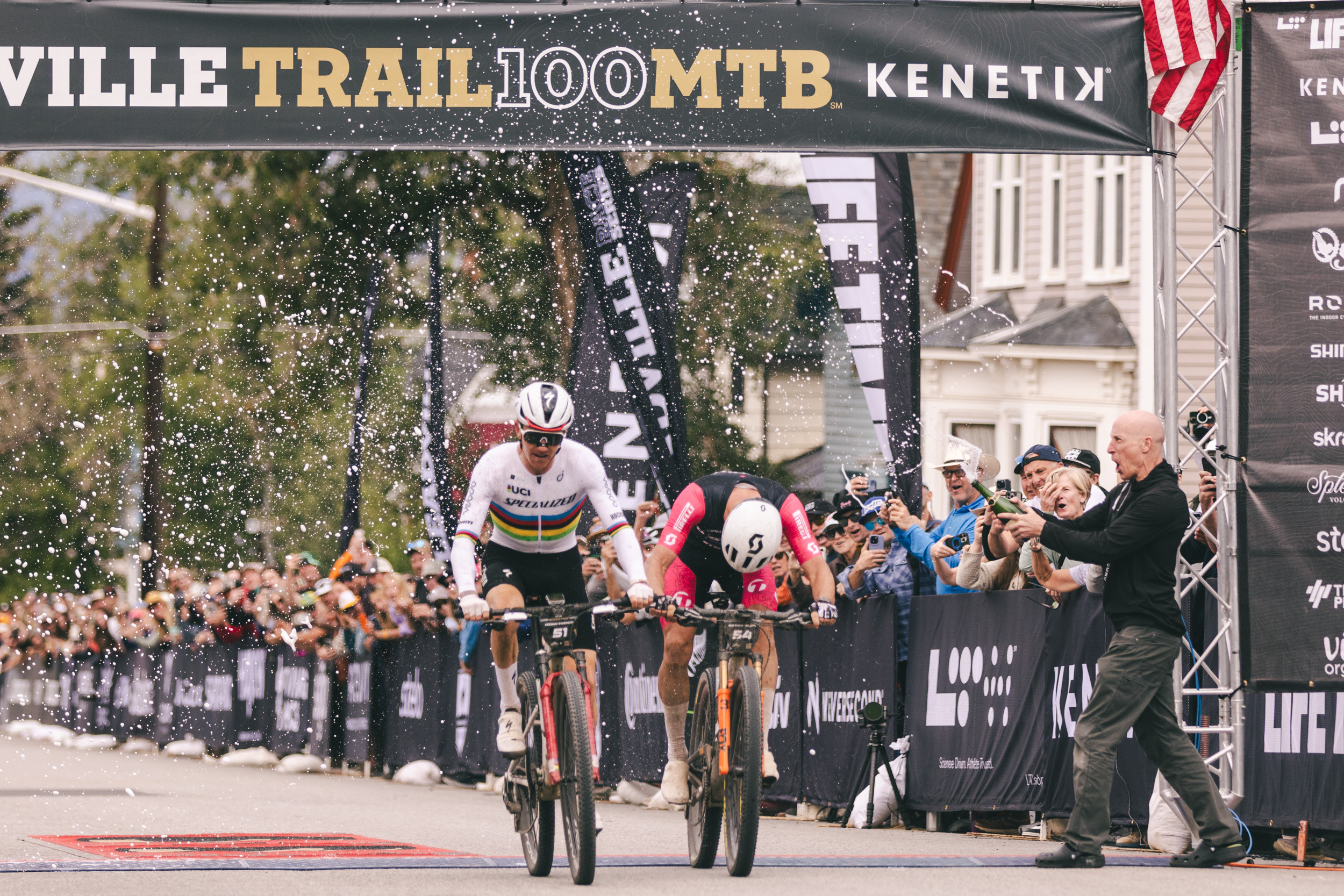 Keegan Swenson Winning Leadville 2026